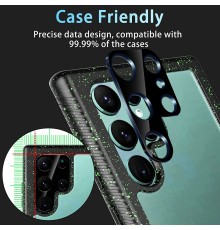 Folie protectie camera pentru Samsung Galaxy S22 Ultra - Mocolo Silk HD PRO, Neagra