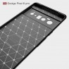 Husa Carcasa spate pentru Google Pixel 6 Pro , Tpu Carbon Design, Neagra