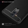 Husa Carcasa spate pentru Huawei Mate 20 lite , Tpu Carbon Design, Neagra