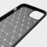Husa Carcasa spate pentru iPhone 13 , Tpu Carbon Design, Neagra