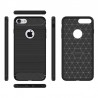 Husa Carcasa spate pentru iPhone 6 Plus / 6s Plus , Tpu Carbon Design, Neagra