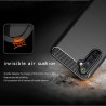 Husa Carcasa spate pentru Realme 6 Pro , Tpu Carbon Design, Neagra