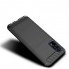Husa Carcasa spate pentru Realme 7 Pro , Tpu Carbon Design, Neagra
