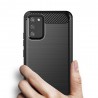Husa Carcasa spate pentru Samsung Galaxy A03S , Tpu Carbon Design, Neagra