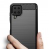 Husa Carcasa spate pentru Samsung Galaxy A22 4G , Tpu Carbon Design, Neagra