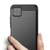 Husa Carcasa spate pentru Samsung Galaxy A22 5G , Tpu Carbon Design, Neagra