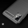 Husa Carcasa spate pentru Samsung Galaxy A51 5G , Tpu Carbon Design, Neagra