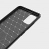 Husa Carcasa spate pentru Samsung Galaxy A51 5G , Tpu Carbon Design, Neagra