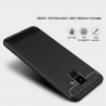 Husa Carcasa spate pentru Samsung Galaxy A6 2018 , Tpu Carbon Design, Neagra