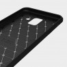 Husa Carcasa spate pentru Samsung Galaxy A6 2018 , Tpu Carbon Design, Neagra