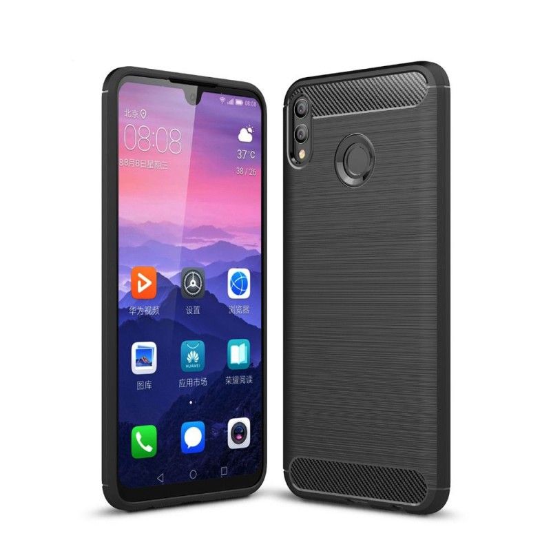 Husa Huawei P Smart (2019) Tech-protect Tpucarbon Black