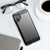 Husa Carcasa spate pentru Samsung Galaxy F62 / M62 , Tpu Carbon Design, Neagra