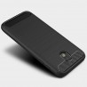 Husa Carcasa spate pentru Samsung Galaxy J3 2017 , Tpu Carbon Design, Neagra