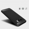 Husa Carcasa spate pentru Samsung Galaxy S8 , Tpu Carbon Design, Neagra