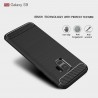 Husa Carcasa spate pentru Samsung Galaxy S9 , Tpu Carbon Design, Neagra
