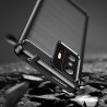 Husa Carcasa spate pentru Xiaomi 11T , Tpu Carbon Design, Neagra