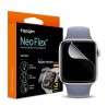 [Pachet 3x] Folie Apple Watch 4 / 5 / 6 / 7 / SE (44mm), Neo Flex Spigen - Clear