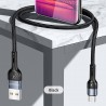 Cablu de date USB la Micro USB, Incarcare rapida 2A, 1M, Usams U55 - Negru