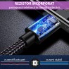 Cablu de date USB la Type-C, Incarcare Rapida 45W, 1.2M, Yesido (CA-55) - Negru