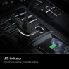Incarcator Auto 1x Type-C 1x USB QC 3.0, 30W, Spigen (PC1800) - Negru