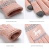 Manusi Touchscreen de lana, dama, Techsuit ST0002 - Roz