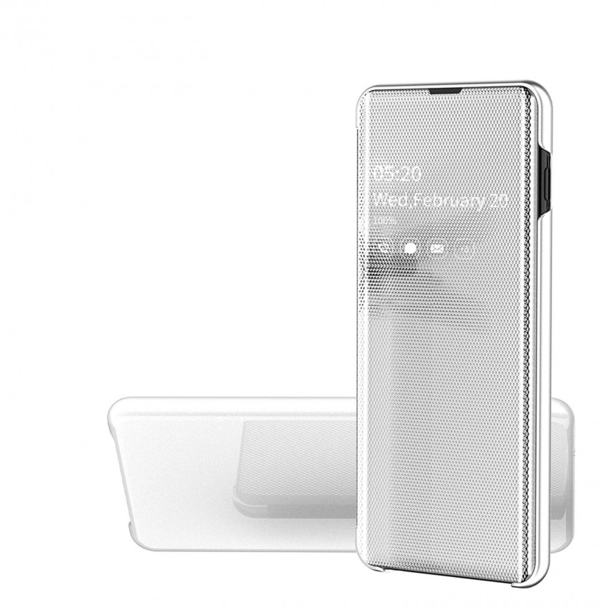 Husa Samsung S8+ Plus - Noul Design Flip Mirror Clear View Tip Carte  - 3