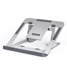 Suport Telefon Birou pentru Laptop / Monitor - Techsuit Foldable - Argintiu