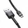 Cablu de date - Baseus Cafule Micro-usb 200cm Grey/black Baseus - 5
