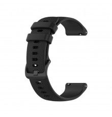 Curea Samsung Galaxy Watch 4, Galaxy Watch Active 1 / 2 (40 mm / 44 mm), Huawei Watch GT / GT 2 / GT 3 (42 mm) - Negru