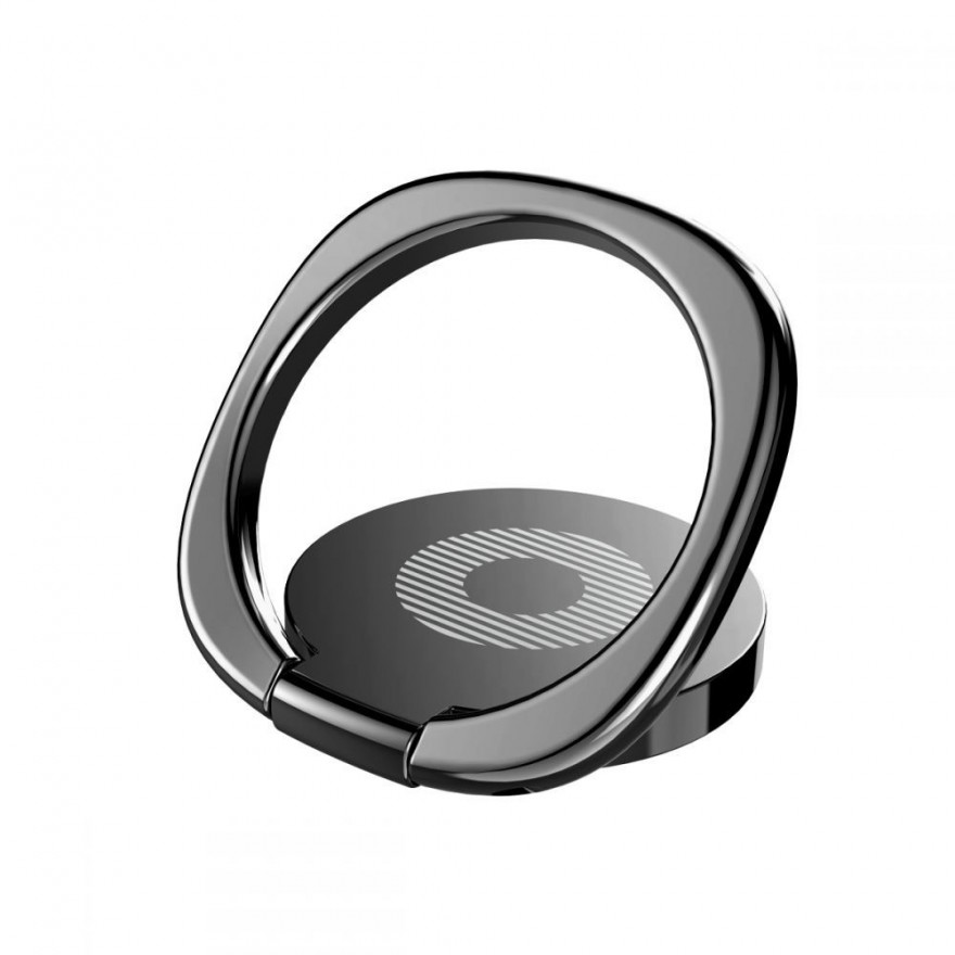 Suport Telefon Universal cu Inel - Baseus Magnetic 360 Phone Ring Black Baseus - 1