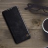 Husa Flip tip carte Samsung Galaxy A03s - Qin Leather, Nillkin, Neagra