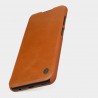 Husa Flip tip carte Samsung Galaxy A03s - Qin Leather, Nillkin, Maro