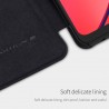 Husa Flip tip carte Samsung Galaxy A12 / Galaxy A12 (Nacho) - Qin Leather, Nillkin, Rosu