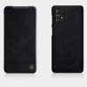 Husa Flip tip carte Samsung Galaxy A33 5G - Qin Leather, Nillkin, Neagra
