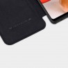 Husa Flip tip carte Samsung Galaxy A42 5G - Qin Leather, Nillkin, Neagra