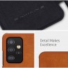 Husa Flip tip carte Samsung Galaxy A52 4G / A52 5G / A52s 5G - Qin Leather, Nillkin, Neagra