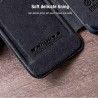 Husa Flip tip carte Samsung Galaxy A53 5G - Qin Leather, Nillkin, Neagra