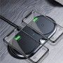 Incarcator Baseus Dual Wireless Charger Black + Incarcator retea Quick Charge 3.0 Baseus - 10