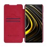 Husa Flip tip carte Xiaomi Poco M3 - Qin Leather, Nillkin, Neagra