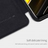 Husa Flip tip carte Xiaomi Poco M3 - Qin Leather, Nillkin, Maro