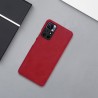 Husa Flip tip carte Xiaomi Poco M4 Pro 5G - Qin Leather, Nillkin, Rosu