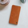 Husa Flip tip carte Xiaomi Poco M4 Pro 5G - Qin Leather, Nillkin, Maro