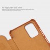 Husa Flip tip carte Xiaomi Redmi Note 10 / 10S - Qin Leather, Nillkin, Neagra