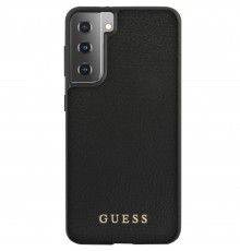 Husa carcasa spate Guess. Iridescent Piele Negru, Samsung Galaxy S21 / S21 5G Guess - 1