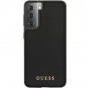 Husa carcasa spate Guess Iridescent Piele Negru, Samsung Galaxy S21 / S21 5G