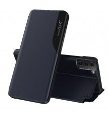Husa pentru Samsung Galaxy S21 FE 5G - Flip Tip Carte Eco Piele View Stand  - 8