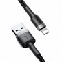 Cablu de date Baseus Cafule Lightning 200cm Grey/black Baseus - 1