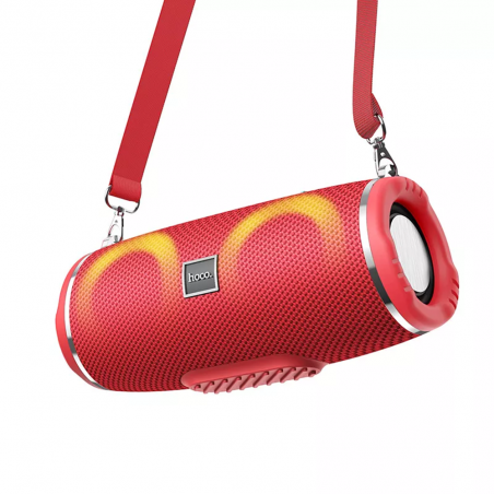 Boxa portabila HOCO - (HC12 Sports), Bluetooth 5.0 cu Shoulder Strap, 2x5W, Rosie