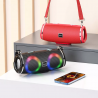 Boxa portabila HOCO - (HC12 Sports), Bluetooth 5.0 cu Shoulder Strap, 2x5W, Rosie