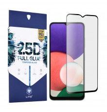 Folie protectie ecran LITO - 2.5D FullGlue Glass - Samsung Galaxy A22 5G - Neagra  - 1